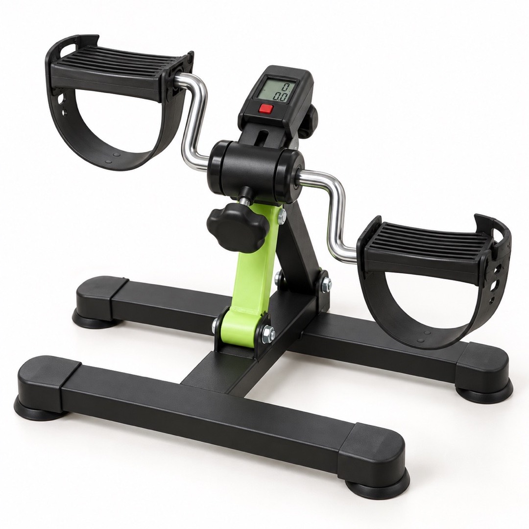 Pedaleador plegable L4L con pantalla LCD y resistencia regulable