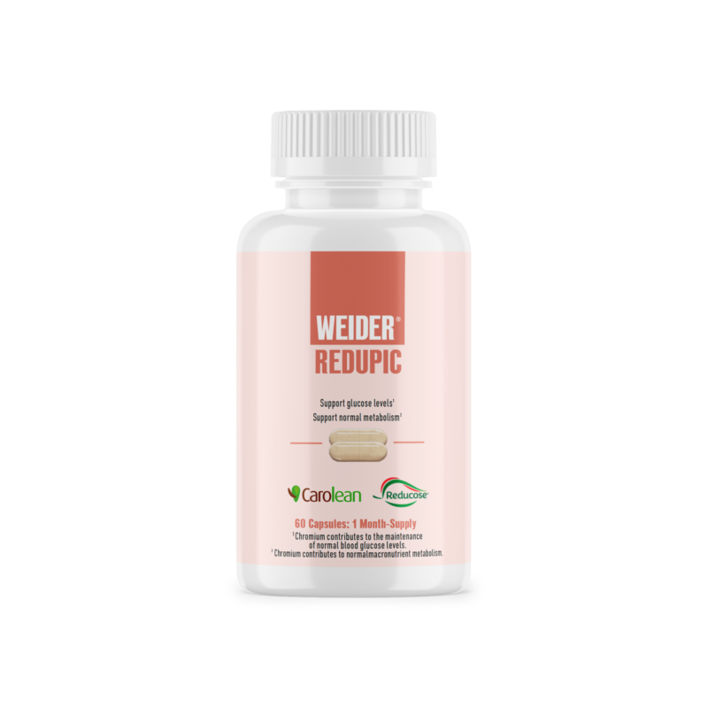 Redupic Weider 60 cápsulas con Carolean, Reducose y cromo